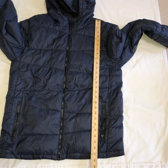 Spyder Nexus Mens Puffer Jacket Size Medium Dark Blue Navy Water-Resistant - Picture 6 of 11